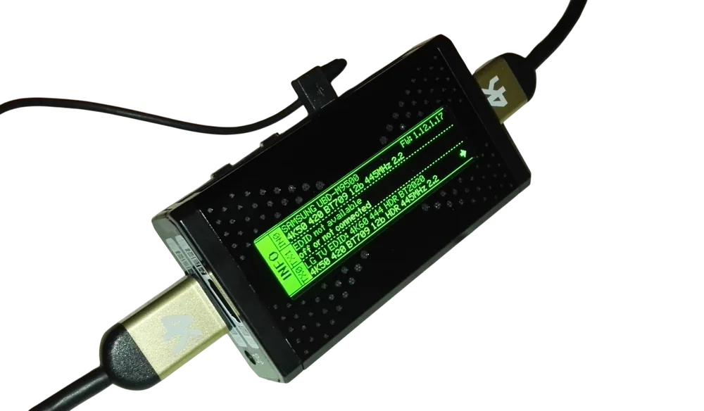 HDfury Vertex – On-Device Signal Display