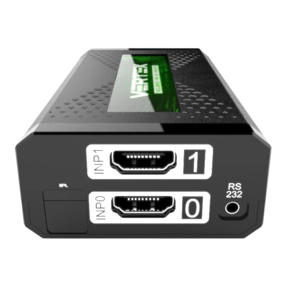 HDfury Vertex – input front view